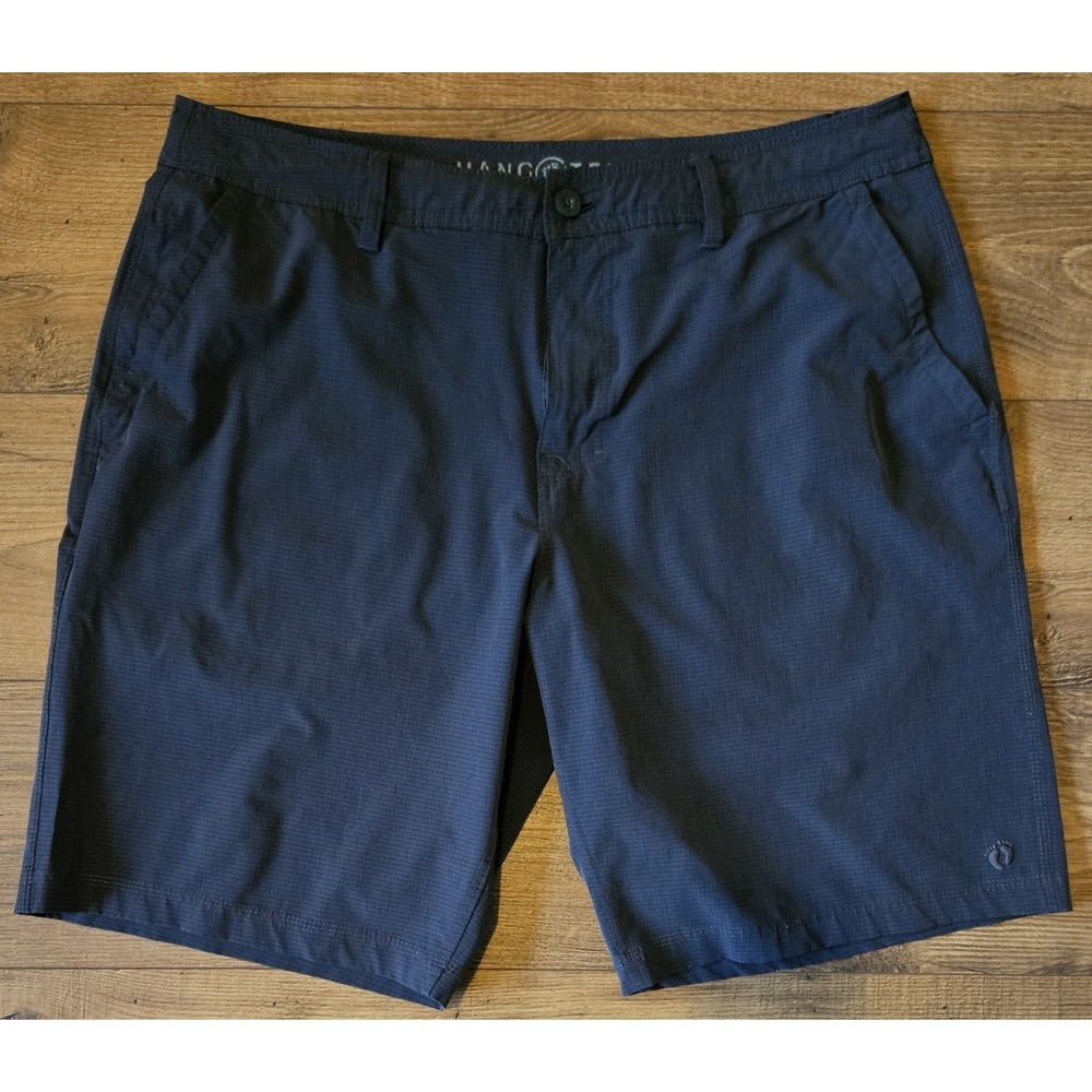 Hang Ten Shorts Mens 38 Gray Chino Outdoors Casual Stylish Beach Classic Mens